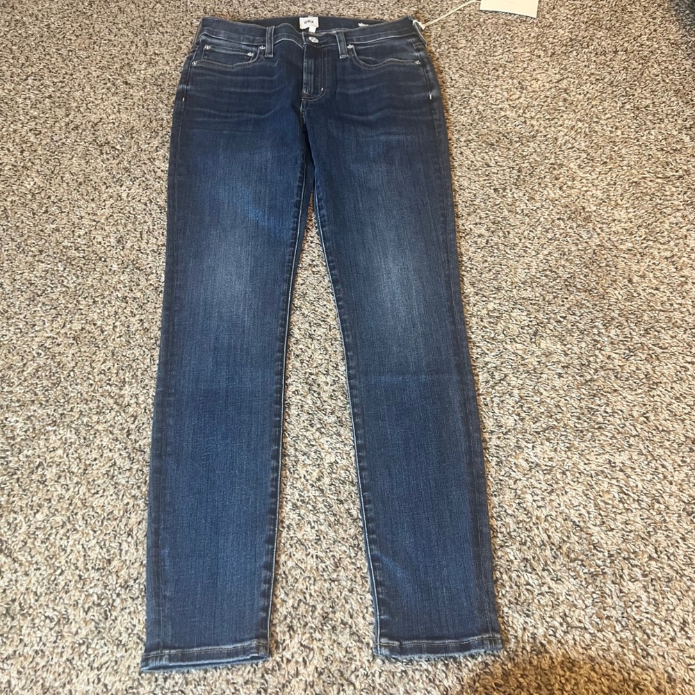 EDWIN Pixie 9 Mid Rise Skinny Jeans Dark Wash‎ Size 26
